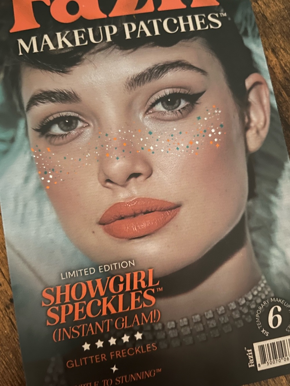 New! fazit showgirl sparkle patches